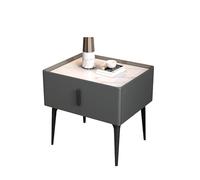 MIROOOO Comodino Comodino in legno massello di ardesia, piccolo mobiletto portaoggetti for camera da letto, comodino minimalista nordico Tavolini