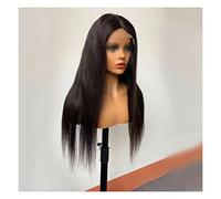 MIROOOO Parrucca da Donna Chiusa SEGGIO 4X4 Chiusa PACCIA PACCHI Umani PACCOLO di Seta DENSITÀ FERIFFICI Parrucca per Capelli da Donna per Feste(16inch)