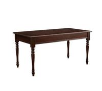 MIROOOO Tavolino da Caffè Tavolo Da Pranzo In Legno Massello Retrò In Stile Country, Tavolo Da Ristorante For La Casa, Mobili In Tronchi Tavolo da Pranzo(B:150CM*90CM*76CM)
