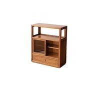 MIROOOO Tavolino da Soggiorno Tavolino da tè Divano Cinese in Legno, tavolino, armadietto Laterale, armadietto portaoggetti, Finestra a bovindo, armadietto Laterale for tè Zen Comodino
