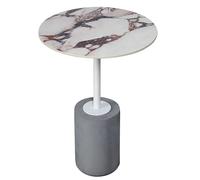 MIROOOO Tavolino da Soggiorno Tavolino da tè Nordic Fashion Rock Board Edge Diversi tavolini Rotondi Tavolino ad Angolo in Cemento for caffetteria Comodino
