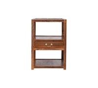 MIROOOO Tavolino da Soggiorno Tavolino da tè Tavolino da caffè in Legno Tavolino da Salotto Tavolino da Salotto Tavolino ad Angolo in Stile Cinese Comodino