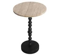 MIROOOO Tavolino da Soggiorno Tavolino da tè Tavolino in Pietra Home Office Tempo Libero Tavolino ad Angolo Tavolino da Salotto Tavolino Rotondo Semplice Comodino
