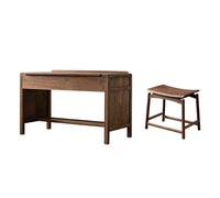 MIROOOO Vanity Desk Scrivania per Il Trucco Tavolo da toeletta in Legno for Camera da Letto in Stile Cinese, Tavolo da Trucco, scrivania da Studio Postazione Trucco Scrivania per Camera da Letto