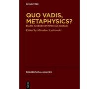 Mirosław Szatkowski Quo Vadis, Metaphysics? (Copertina rigida)