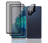 MiRowy 2+2 Pack Privacy Vetro Temperato + Fotocamera Protezione Pellicola Compatibile con Samsung Galaxy S20 FE 5G, 3D Privacy Pellicola Film Anti Graffio Pellicola Protettiva per Galaxy S20 FE 5G
