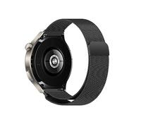 MiRowy 22mm Cinturino in Metallo per Huawei Watch GT 5/GT 5 Pro/GT 4/GT 3/GT 2 (46mm), Acciaio Inossidabile Magnetico Cinturini per Huawei Watch 4 46mmm/Watch 4 Pro 48mm/Watch 3/Watch 3 Pro - Nero