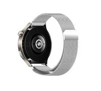 MiRowy 22mm Cinturino in Metallo per Huawei Watch GT 5/GT 5 Pro/GT 4/GT 3/GT 2 (46mm), Acciaio Inossidabile Magnetico Cinturini per Huawei Watch 4 46mmm/Watch 4 Pro 48mm/Watch 3/Watch 3 Pro - Argento