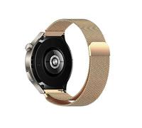 MiRowy 22mm Cinturino in Metallo per Huawei Watch GT 5/GT 5 Pro/GT 4/GT 3/GT 2 (46mm), Acciaio Inossidabile Magnetico Cinturini per Huawei Watch 4 46mmm/Watch 4 Pro 48mm/Watch 3/Watch 3 Pro - Oro Rosa