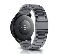 MiRowy 22mm Cinturino Metallo per Amazfit T-Rex 3 Pro 48mm/Balance 2/Balance/Bip 6/Bip 5/5 Unity/Balance/Cheetah, Cinturini di Ricambio Acciaio Inossidabile per Amazfit GTR 4/GTR 3/3 Pro, Grigio