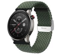 MiRowy 22mm Cinturino per Amazfit Balance 2/Balance/Bip 6/Bip 5/5 Unity/Balance/Cheetah/Cheetah Pro, Regolabile Tessitura Cinturini di Ricambio per Amazfit GTR 4/GTR 3/3 Pro, Verde