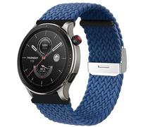 MiRowy 22mm Cinturino per Amazfit Balance 2/Balance/Bip 6/Bip 5/5 Unity/Balance/Cheetah/Cheetah Pro, Regolabile Tessitura Cinturini di Ricambio per Amazfit GTR 4/GTR 3/3 Pro, Blu
