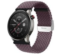 MiRowy 22mm Cinturino per Amazfit T-Rex 3 Pro 48mm/Balance 2/Balance/Bip 6/Bip 5/5 Unity/Balance/Cheetah/Cheetah Pro, Regolabile Cinturini di Ricambio per Amazfit GTR 4/GTR 3/3 Pro, Viola scuro
