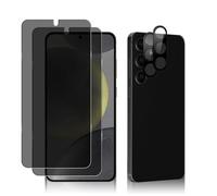 MiRowy Pellicola Protettiva per Samsung Galaxy S24+, 2+2 Privacy Vetro Temperato e Fotocamera Protezione Pellicola, 9H Durezza Pellicola Film Anti Graffio Protettiva per Samsung Galaxy S24+