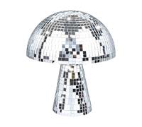 Mirror di Fungo Disco, Palla Riflettente - Decorazioni per Arte Domestica a Fungo - Scultura di luce decorativa per Decorazioni per la casa, la camera, il bar e la festa