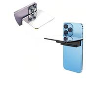 Mirror Effect Lens - Capture Stunning Reflections Instantly, Adjustable Hd Glass Smartphone Photography Flip Mirror, For Outdoor Travel Photography (Black)