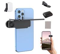 Mirror effect lens-capture stunning reflections instantly,New Upgrade Adjustable Smartphone Photography Flip Mirror for Android & iOS Smartphones,for Photography (Black,Regular model)