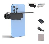 Mirror Effect Lens - Capture Stunning Reflections Instantly, Smartphone Camera Mirror Reflection Clip Kit, the Ordinary Travel Size kit, Adjustable Angle Mobile Phone Camera Mirrors Clip (Black)