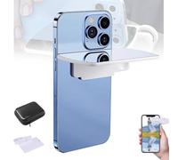 Mirror Effect Lens - Capture Stunning Reflections Instantly, Smartphone Camera Mirror Reflection Clip Kit, Mirror for Phone to Use Back Camera (White-1Pc)