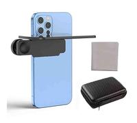 Mirror Effect Lens - Capture Stunning Reflections Instantly,Smartphone Camera Mirror Reflection Clip Kit,Adjustable HD Glass Smartphone Photography Flip Mirror for Travel Photography (1Pc Black)