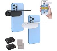 Mirror Effect Lens-Stunning Reflections Instantly, Smartphone Camera Reflection Clip Kit, Selfie Adjustable Glass Photography Flip Mirrors Clips for Outdoor Creative