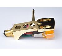 Mirror Gold Plated Shell Holder with AT Pickup Needle for SONY PS11, PS11W, PS212, PS515, PS636, PSP7X, PS20F, PS1150, PS1350, PS1450, PS1800, PS2250, PS2251, PS3300, PS3750, PS3750, PS4300