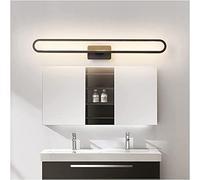 Mirror Light Simple Specchio Luci anteriori, Nordic Creative American American Black Home Study Study Room Croridor Camera da letto Dressore Lampada Lampada Dispositivo di decorazione da comodino