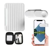 Mirror Travel Essential - Smartphone Camera specchio Kit di clip di riflesso | Lenti selfie telefoniche regolabili 1 set | Strumento di riflessione della fotocamera, riflettore telefonico portatile