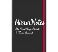 MirrorNotes: The Dual Page Sketch & Write Journal (Left Blank, Right Lined)