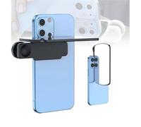 Mirrorr - Specchio per telefono cellulare con clip, portatile, per smartphone, per donne, uomini, amici, famiglia, marito, moglie, ragazzi, ragazze, figlio, figlia, adolescenti, fotocamera per