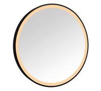Mirrors & More Darla 81980302 - Specchio in metallo nero
