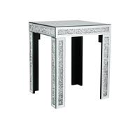 Mirrors & More Glitty 81420300 - Tavolino con specchio in vetro glitterato