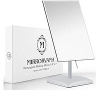 MIRRORVANA Specchio da tavolo per trucco e bagno, specchietto portatile da scrivania ideale per truccarsi e make up (18 x 25 cm)