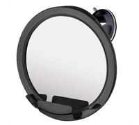 Mirrorvana Specchio Doccia Antiappannamento con Ventosa (Black) | Girevole a 360° e infrangibile, ideale per una rasatura precisa: un riflesso sempre nitido e chiaro, direttamente in bagno