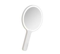 Mirrour a mano con 3 modalità di colore chiaro illuminato Mirrour portatile compatto trucco mirrours per lo styling dei capelli rasatura illuminato trucco da viaggio