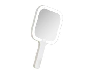 Mirrour a mano con 3 modalità di colore chiaro illuminato Mirrour portatile compatto trucco mirrours per lo styling dei capelli rasatura illuminato trucco da viaggio