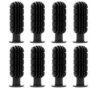 Mirrwin Maniglie di Calcio Balilla Maniglia per Biliardino Maniglie da Calcio Impugnatura Ricambi per Prese Calcio da Tavolo Sostituzione della Parte Dell'impugnatura per Calcio Balilla 8 Pezzi