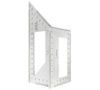 MIRSCape Triangle Line - Multi - Forno-Colted Tool 45/90 gradi | Coltello in lino preciso in alluminio, strumento di misurazione del layout professionale per progetti di lavorazione del legno