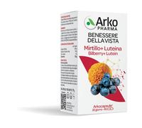Arkopharma Arkocapsule Mirtillo + Luteina Integratore, 45 capsule