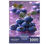 Mirtillo Per Adulti Puzzle 1000 Pezzi Art Frutta Jigsaw Gioco Education Decorazione Interna Unica Per Gioco Familiare Regalo Per Amore E Amico Stress Relief 70x50cm/1000pcs