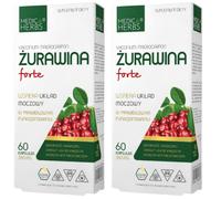 Mirtillo rosso 380mg - 120 capsule - cranberry integratore pura - Medica Herbs