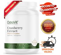Mirtillo Rosso Estratto 100g in Polvere Integratore per Cistite Vie Urinarie
