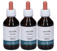 Mirtillo Rosso Gemmoderivato 3x100 ml Soluzione orale