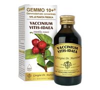 Mirtillo Rosso Liquido Analcolico Gemmo 10+ Flacone 200 ml
