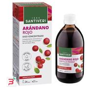 Santiveri - Mirtillo Rosso succo 490 ml - Cranberry Concentrato