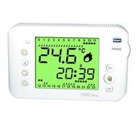 MIRUS BLANCO. CRONOTERMOSTATO SEMANAL 3 TEMPERATURAS PROGRAMABLES. DISPLAY BACK LIGHT