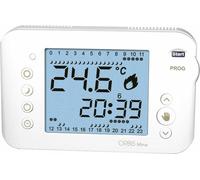 MIRUS BLANCO. CRONOTERMOSTATO SEMANAL 3 TEMPERATURAS PROGRAMABLES. DISPLAY BACK LIGHT