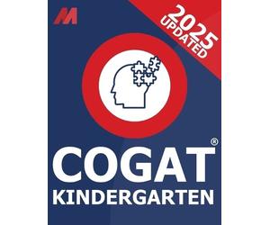 Mirvoxid Press COGAT Kindergarten Test Prep - Cognitive Abilities T (Tascabile)