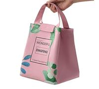 Mirweon Borsa per il pranzo portatile Tote termica isolata Cooler Lunch Box Borsa per il caso Oxford Borsa di immagazzinaggio del panno portatile Tote