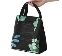 Mirweon Borsa per il pranzo portatile Tote termica isolata Cooler Lunch Box Borsa per il caso Oxford Borsa di immagazzinaggio del panno portatile Tote
